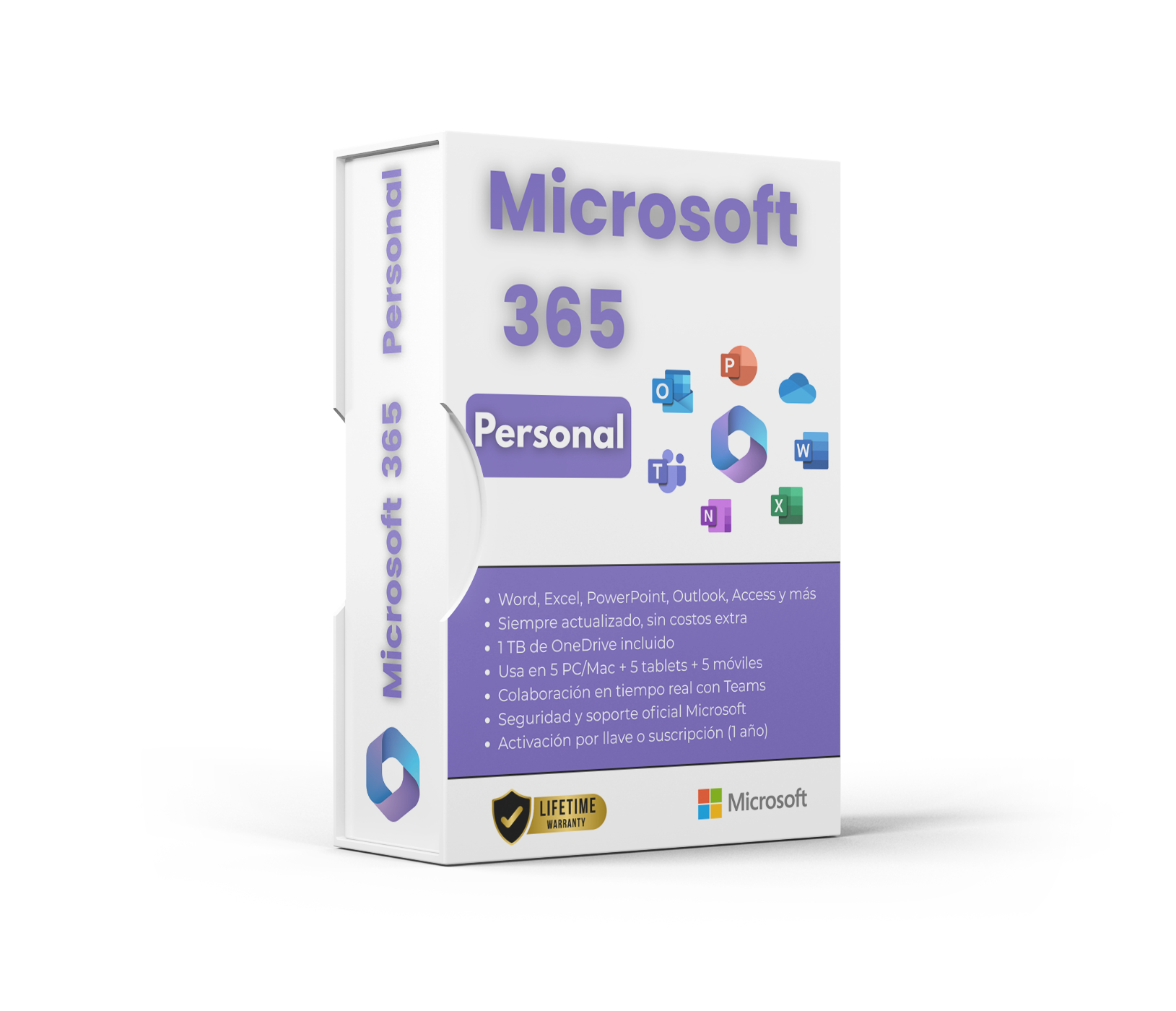 Microsoft Office 365 – 5 Dispositivos / 1 Año / 1 TB OneDrive