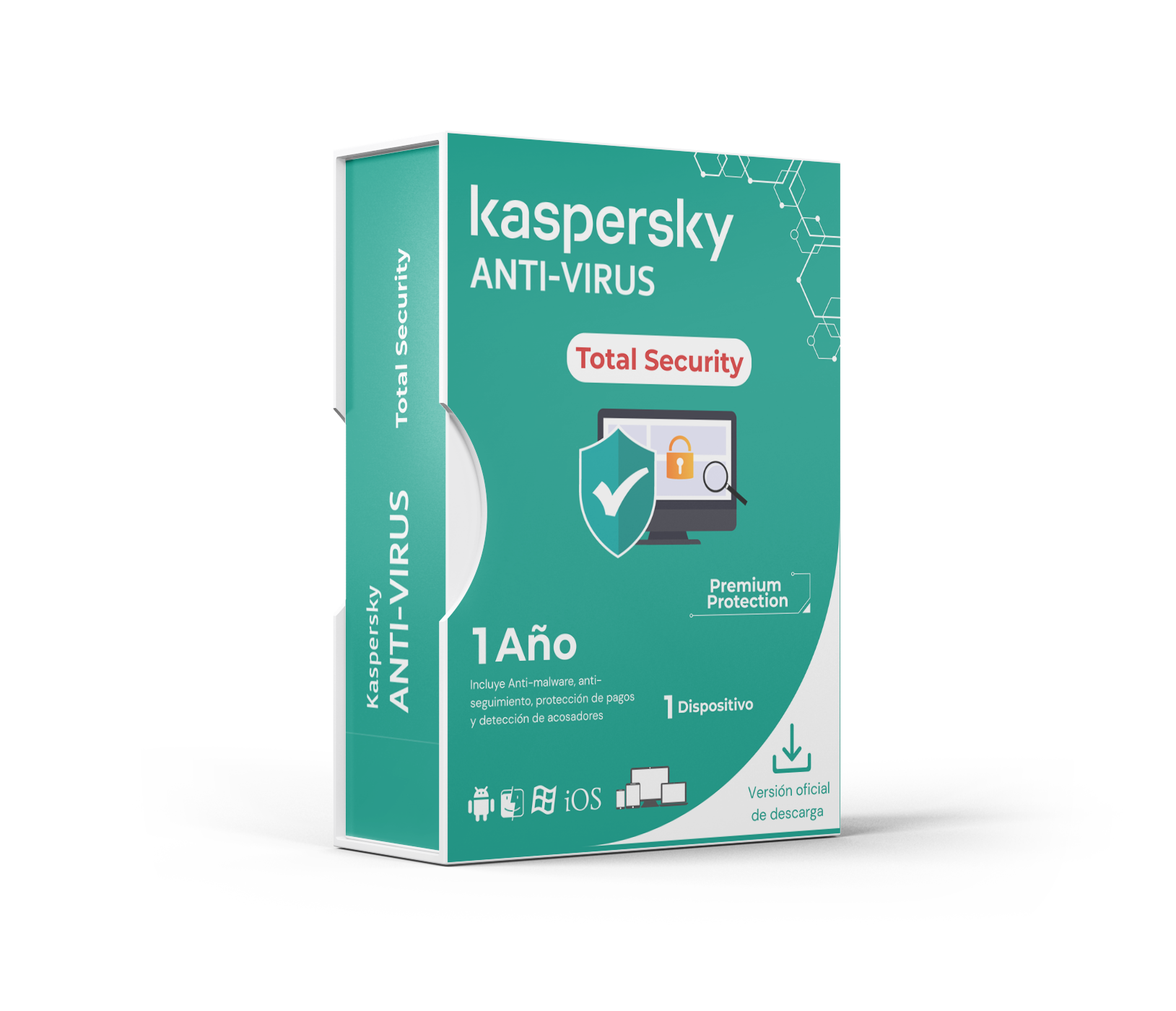 Kaspersky Total Security (1 año 1 dispositivo)