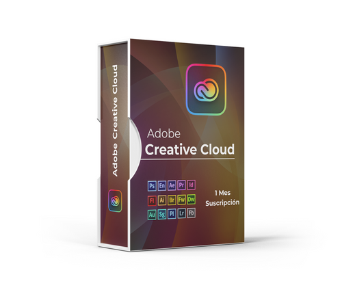 Adobe Creative Cloud All Apps (1 Mes)